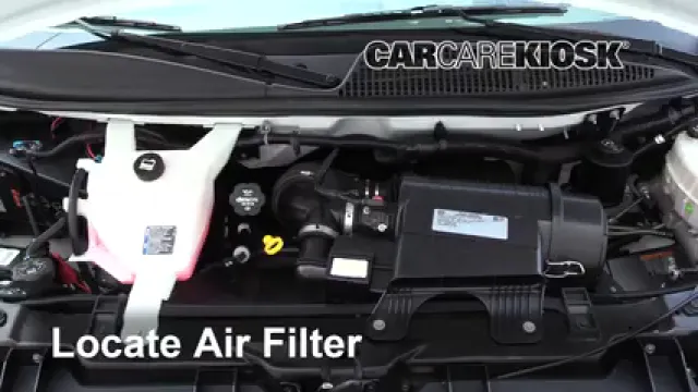 2017 GMC Savana 2500 4.8L V8 FlexFuel Extended Cargo Van Filtre à air (moteur) Changement